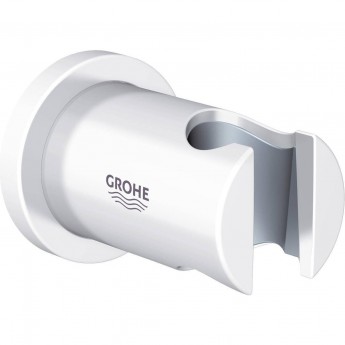 Держатель настенный для ручного душа GROHE RAINSHOWER, нерегулируемый, белая луна