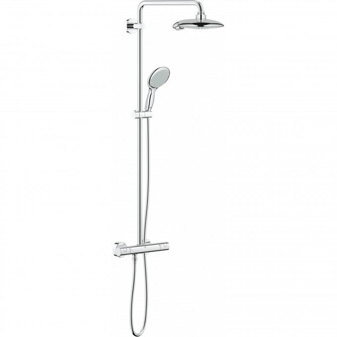 Душевая система GROHE EUPHORIA POWER&SOUL 190 с термостатическим смесителем, хром 26186000 Душевая система GROHE EUPHORIA POWER&SOUL 190 с термостатическим смесителем, хром 26186000