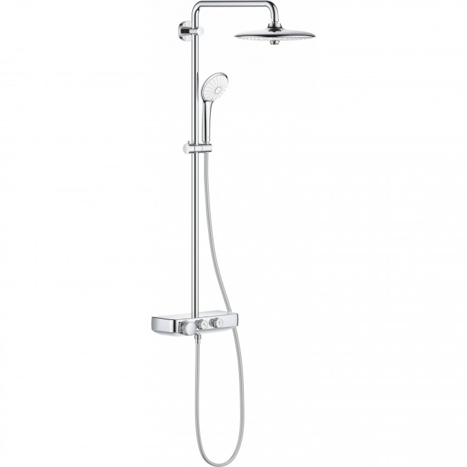 Душевая система GROHE EUPHORIA SMARTCONTROL 260 MONO с термостатом, хром () 26509000 Душевая система GROHE EUPHORIA SMARTCONTROL 260 MONO с термостатом, хром () 26509000