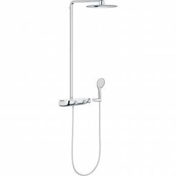 Душевая система GROHE Rainshower SmartControl 360 MONO с термостатическим смесителем для настенного монтажа, хром