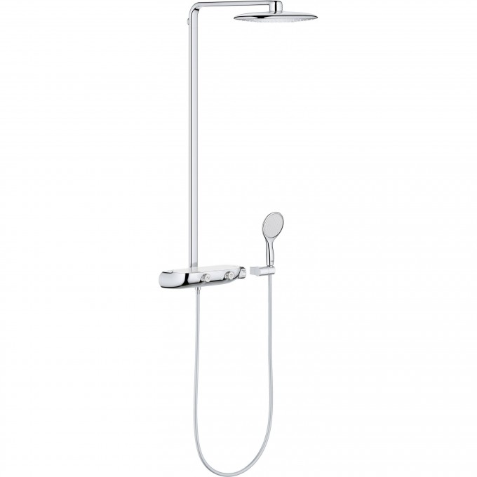 Душевая система GROHE Rainshower SmartControl 360 MONO с термостатическим смесителем для настенного монтажа, хром 26361000 Душевая система GROHE Rainshower SmartControl 360 MONO с термостатическим смесителем для настенного монтажа, хром 26361000