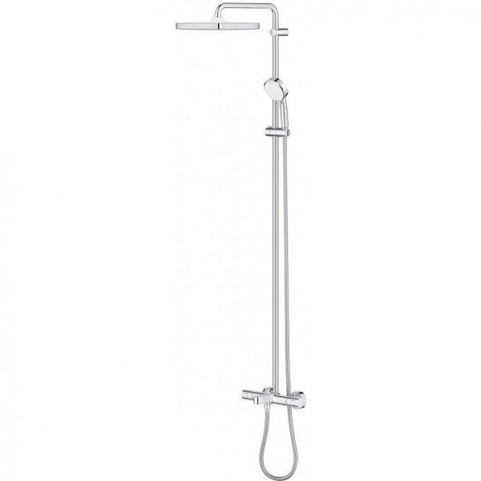 Душевая система GROHE TEMPESTA COSMOPOLITAN 250 CUBE с термостатом для ванны 26691000 Душевая система GROHE TEMPESTA COSMOPOLITAN 250 CUBE с термостатом для ванны 26691000
