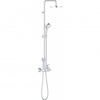 Душевая система GROHE TEMPESTA COSMOPOLITAN SYSTEM 200 с однорычажным смесителем для ванны, хром