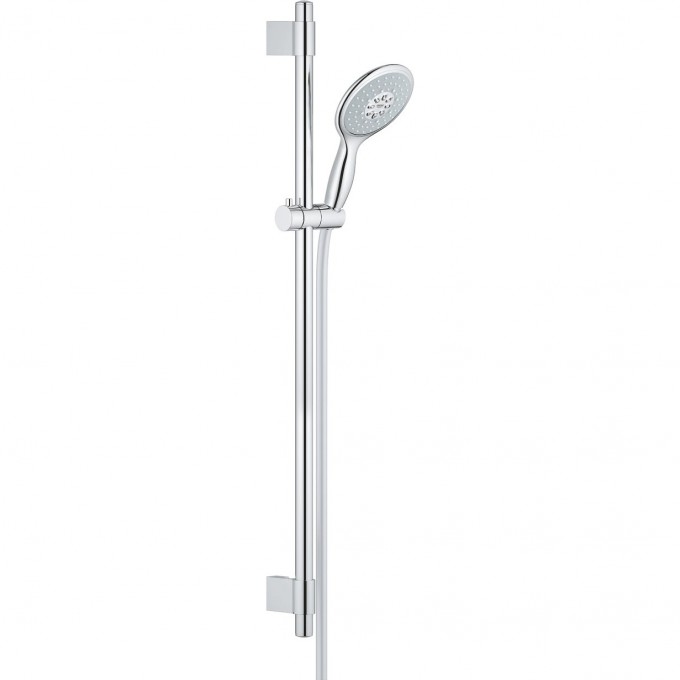 Душевой гарнитур GROHE POWER&SOUL 130 (ручной душ, штанга 900 мм, шланг 1750 мм) с ограничением расхода воды, хром 27738000 Душевой гарнитур GROHE POWER&SOUL 130 (ручной душ, штанга 900 мм, шланг 1750 мм) с ограничением расхода воды, хром 27738000