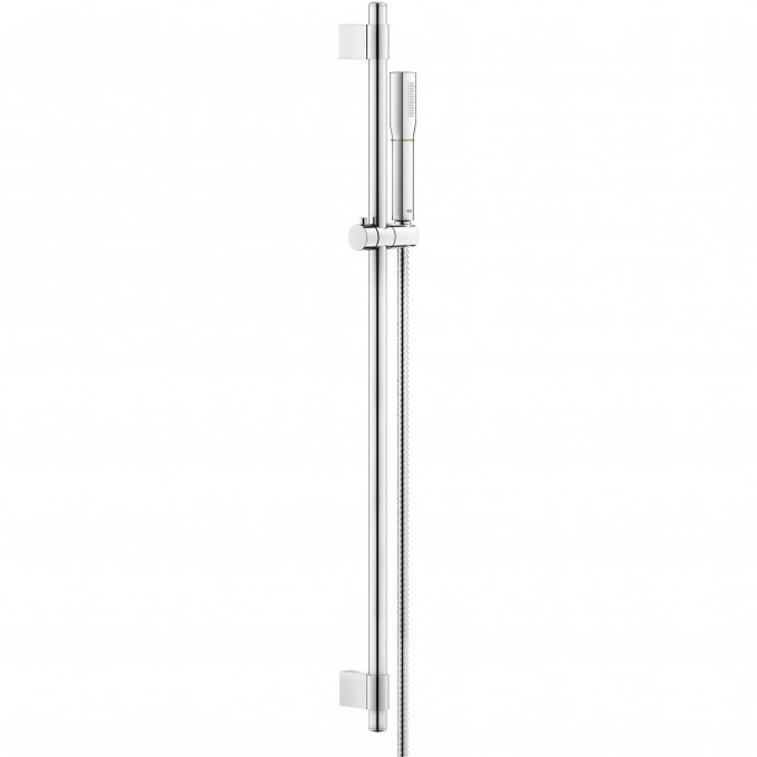 Душевой гарнитур GROHE RAINSHOWER GRANDERA (ручной душ, штанга 900 мм, шланг 1750 мм), хром/золото 26038IG0 Душевой гарнитур GROHE RAINSHOWER GRANDERA (ручной душ, штанга 900 мм, шланг 1750 мм), хром/золото 26038IG0