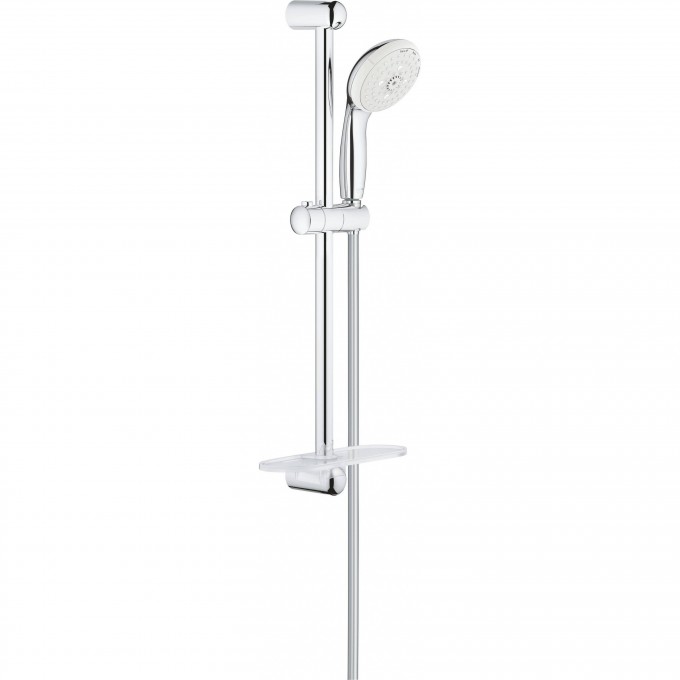 Душевой гарнитур GROHE TEMPESTA NEW с полочкой, душевая штанга 600 мм, хром 28593002 Душевой гарнитур GROHE TEMPESTA NEW с полочкой, душевая штанга 600 мм, хром 28593002