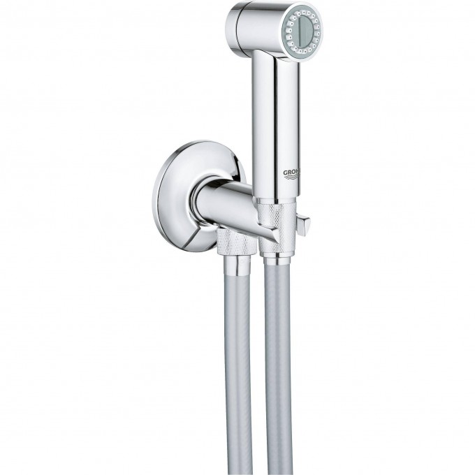 Гигиенический душ с вентилем, держателем и шлангом GROHE SENA, хром 26329000 Гигиенический душ с вентилем, держателем и шлангом GROHE SENA, хром 26329000