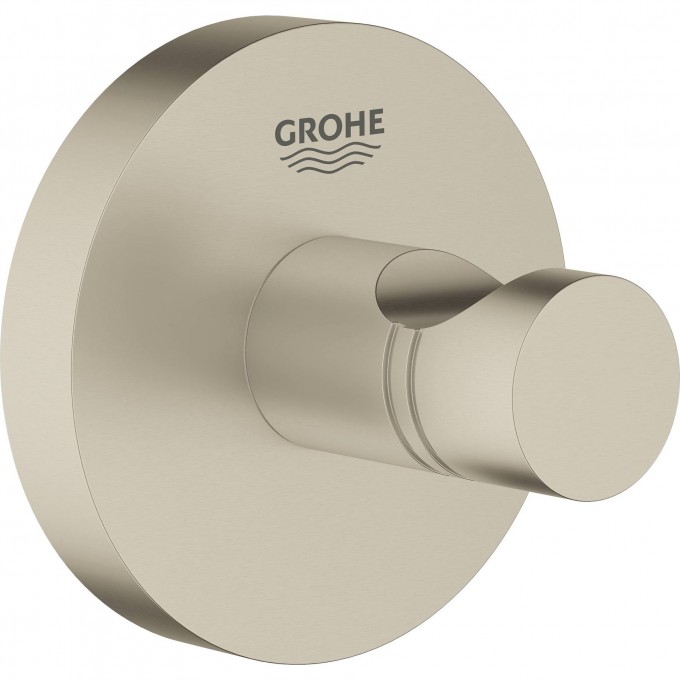 Крючок для халата GROHE ESSENTIALS, никель матовый 40364EN1 Крючок для халата GROHE ESSENTIALS, никель матовый 40364EN1
