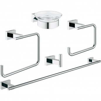 Набор аксессуаров GROHE ESSENTIALS CUBE 5 предметов 40758001