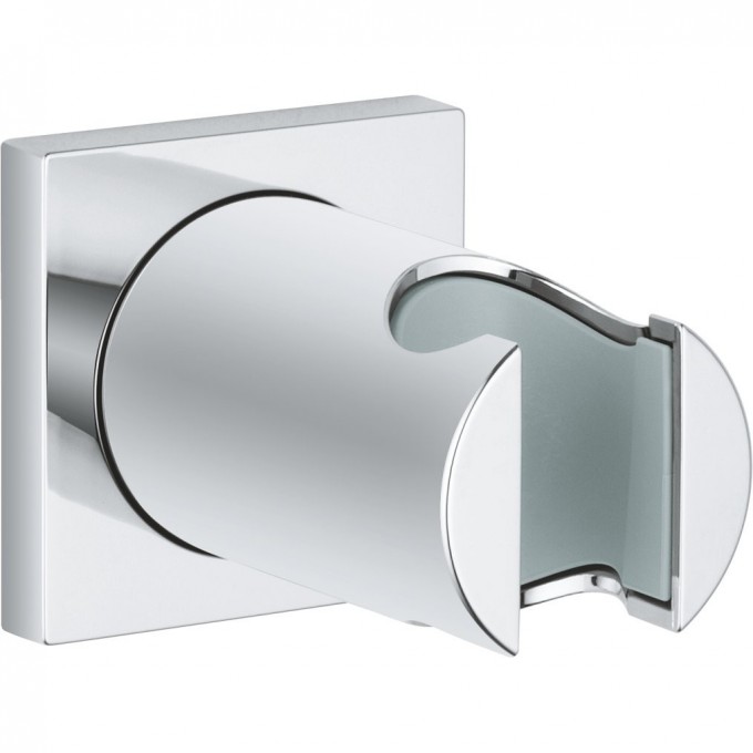 Настенный держатель для ручного душа GROHE RAINSHOWER с квадратной розеткой, хром 27075000 Настенный держатель для ручного душа GROHE RAINSHOWER с квадратной розеткой, хром 27075000