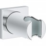 Настенный держатель для ручного душа GROHE RAINSHOWER с квадратной розеткой, хром 27075000