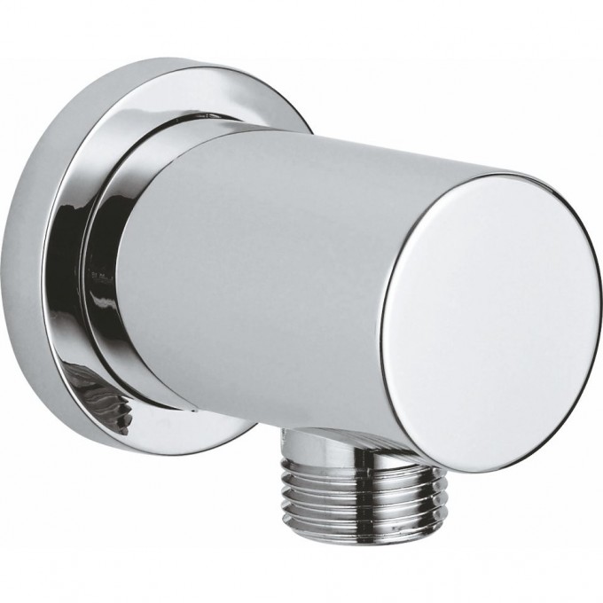 Подключение для душевого шланга GROHE RAINSHOWER с круглой розеткой, хром 27057000 Подключение для душевого шланга GROHE RAINSHOWER с круглой розеткой, хром 27057000
