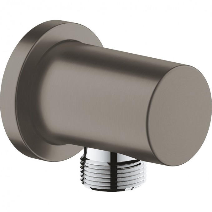 Подключение для душевого шланга GROHE RAINSHOWER темный графит матовый 27057AL0 Подключение для душевого шланга GROHE RAINSHOWER темный графит матовый 27057AL0