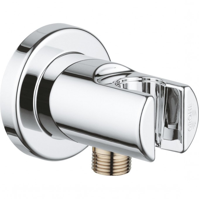 Подключение для душевого шланга GROHE RELEXA с держателем, хром 28628000 Подключение для душевого шланга GROHE RELEXA с держателем, хром 28628000