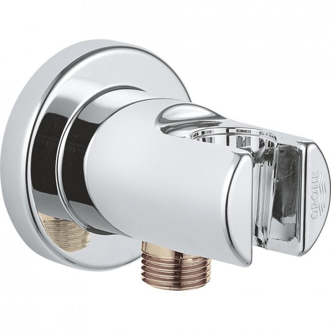 Подключение для душевого шланга GROHE RELEXA с держателем, хром 28679000 Подключение для душевого шланга GROHE RELEXA с держателем, хром 28679000