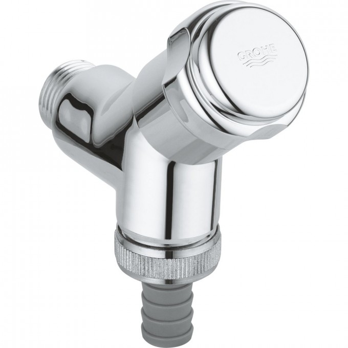 Подсоединительный вентиль 1/2″ GROHE, хром 41010000 Подсоединительный вентиль 1/2″ GROHE, хром 41010000