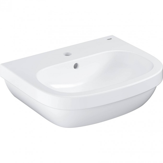 Раковина GROHE EURO CERAMIC 55 см, с гигиеническим покрытием, альпин-белый 3933600H Раковина GROHE EURO CERAMIC 55 см, с гигиеническим покрытием, альпин-белый 3933600H