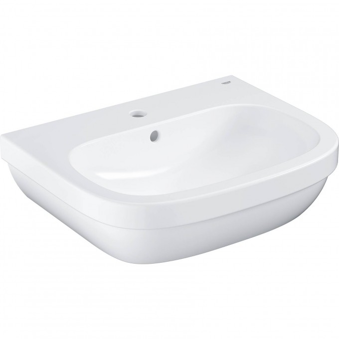 Раковина GROHE EURO CERAMIC 60 см, с гигиеническим покрытием, альпин-белый () 3933500H Раковина GROHE EURO CERAMIC 60 см, с гигиеническим покрытием, альпин-белый () 3933500H