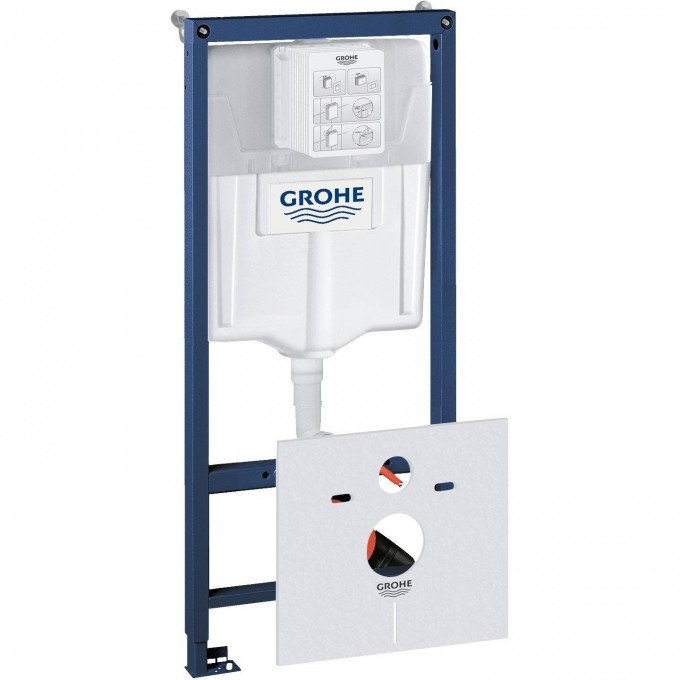 Система инсталляции для унитаза GROHE RAPID SL (1,13 м) с принадлежностями для монтажа перед стеной 38539001 Система инсталляции для унитаза GROHE RAPID SL (1,13 м) с принадлежностями для монтажа перед стеной 38539001