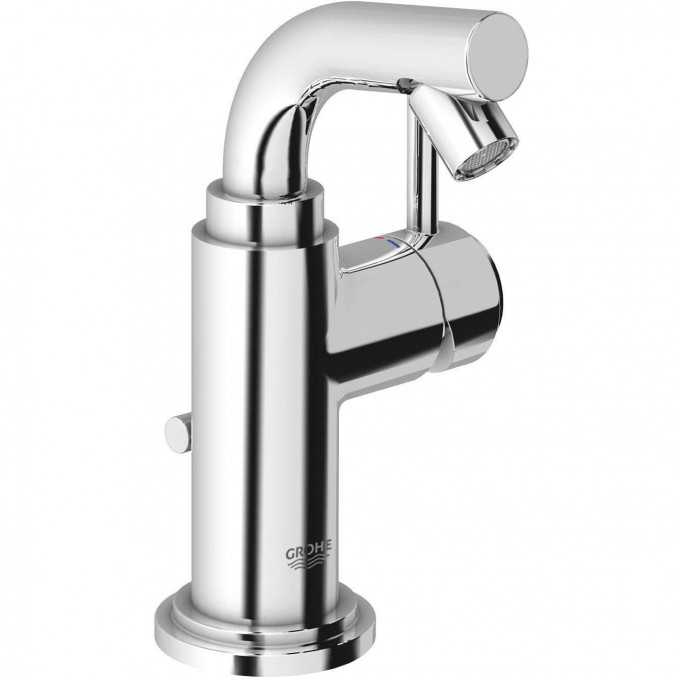 Смеситель для биде GROHE ATRIO 7° с донным клапаном, хром 32134001 Смеситель для биде GROHE ATRIO 7° с донным клапаном, хром 32134001