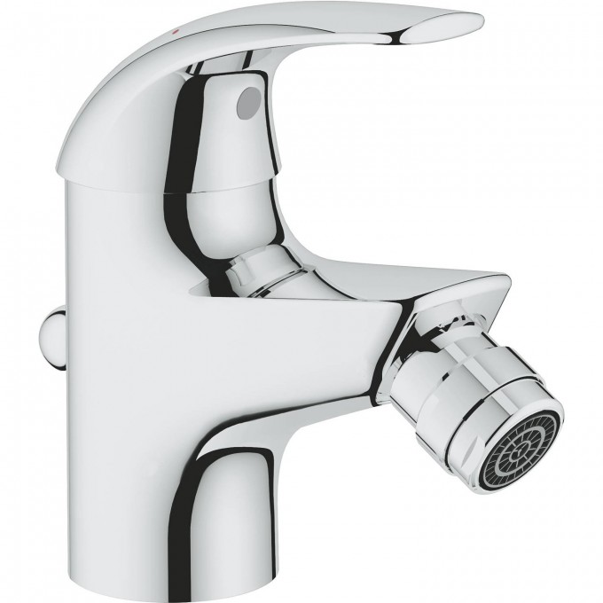 Смеситель для биде GROHE BAUCURVE с донным клапаном, хром () 32849000 Смеситель для биде GROHE BAUCURVE с донным клапаном, хром () 32849000