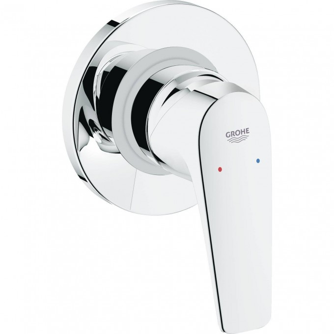 Смеситель для душа GROHE BAUFLOW (внешняя и встраиваемая части), хром 29046000 Смеситель для душа GROHE BAUFLOW (внешняя и встраиваемая части), хром 29046000