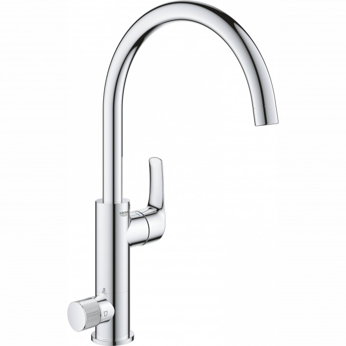 Смеситель для кухни GROHE BLUE PURE EUROSMART с функцией очистки водопроводной воды, хром 31722000 Смеситель для кухни GROHE BLUE PURE EUROSMART с функцией очистки водопроводной воды, хром 31722000