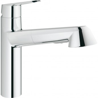 Смеситель для кухни GROHE EURODISC COSMOPOLITAN с выдвижной лейкой, хром