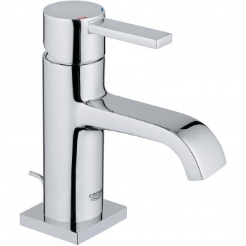 Смеситель для раковины GROHE ALLURE с донным клапаном, уменьшенный, хром