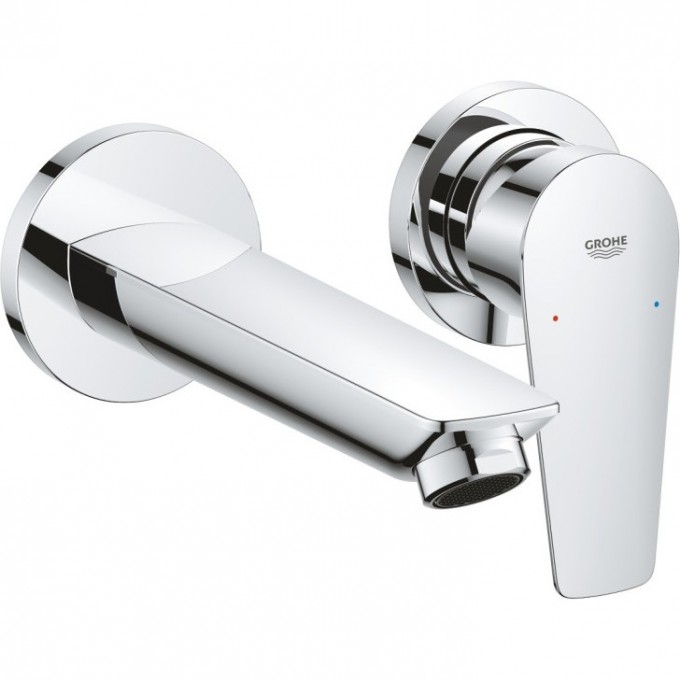 Смеситель для раковины GROHE BAUEDGE NEW 20474001 Смеситель для раковины GROHE BAUEDGE NEW 20474001