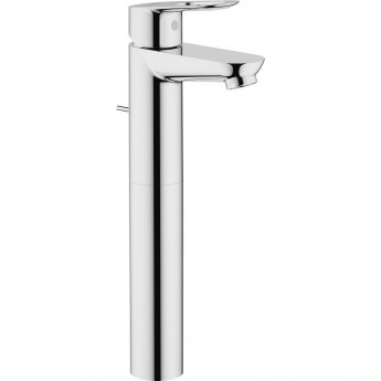 Смеситель для раковины GROHE BAULOOP с донным клапаном, свободностоящий, хром
