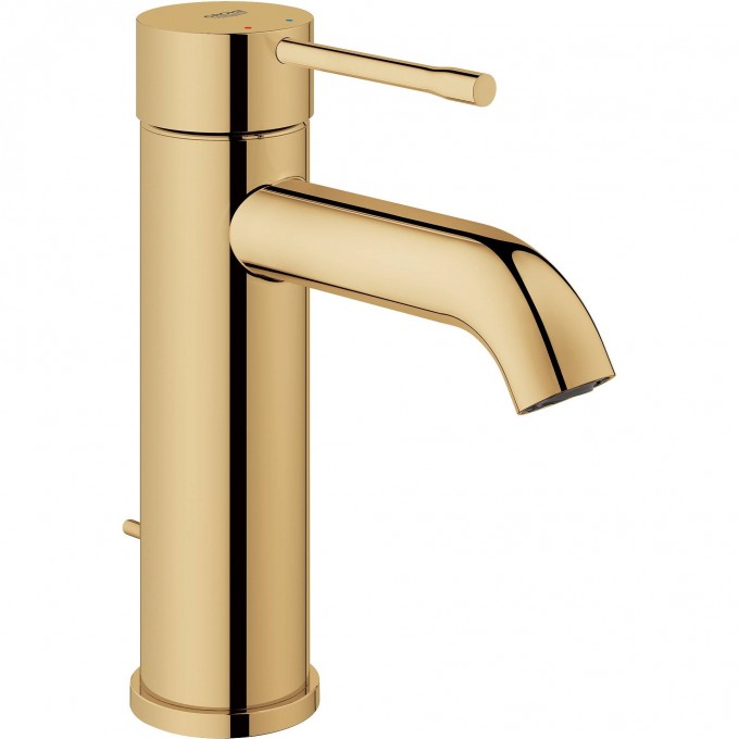 Смеситель для раковины GROHE ESSENCE NEW с донным клапаном, холодный рассвет глянец 23589GL1 Смеситель для раковины GROHE ESSENCE NEW с донным клапаном, холодный рассвет глянец 23589GL1