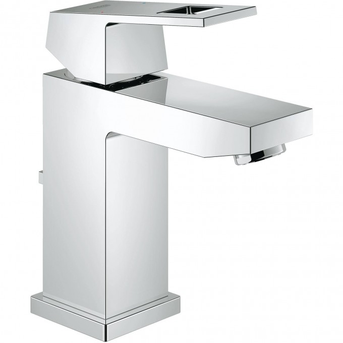 Смеситель для раковины GROHE EUROCUBE с донным клапаном и ограничением расхода воды, хром () 2312700E Смеситель для раковины GROHE EUROCUBE с донным клапаном и ограничением расхода воды, хром () 2312700E