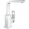 Смеситель для раковины GROHE EUROCUBE с донным клапаном и высоким изливом, хром 23135000
