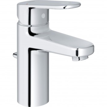 Смеситель для раковины GROHE EUROPLUS с донным клапаном, хром