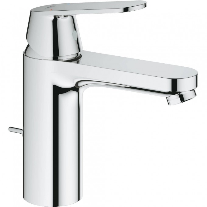 Смеситель для раковины GROHE EUROSMART COSMOPOLITAN с донным клапаном, средний излив, хром 23325000 Смеситель для раковины GROHE EUROSMART COSMOPOLITAN с донным клапаном, средний излив, хром 23325000