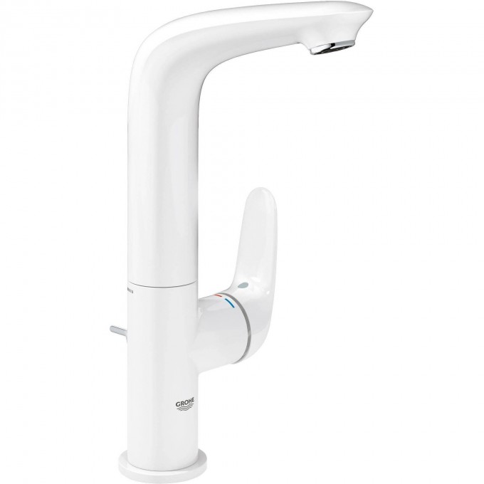 Смеситель для раковины GROHE EUROSTYLE с донным клапаном, белая луна 23718LS3 Смеситель для раковины GROHE EUROSTYLE с донным клапаном, белая луна 23718LS3
