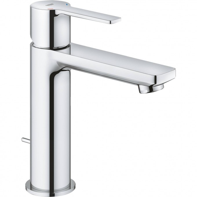 Смеситель для раковины GROHE LINEARE NEW с донным клапаном, хром 32114001 Смеситель для раковины GROHE LINEARE NEW с донным клапаном, хром 32114001