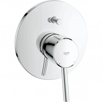 Смеситель для ванны GROHE CONCETTO (внешняя и встраиваемая части), хром (32214001)