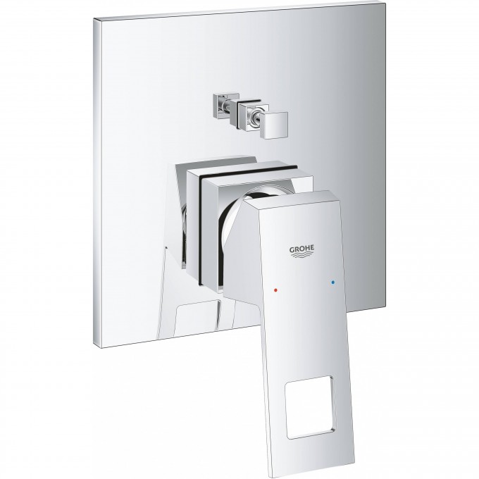 Смеситель для ванны GROHE EUROCUBE, хром 24062000 Смеситель для ванны GROHE EUROCUBE, хром 24062000