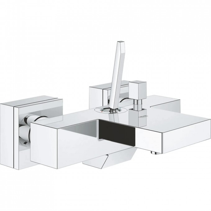 Смеситель для ванны GROHE EUROCUBE JOY 23666000 Смеситель для ванны GROHE EUROCUBE JOY 23666000