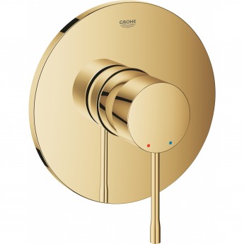 Смеситель однорычажный для душа GROHE ESSENCE, круглая розетка, холодный рассвет глянец