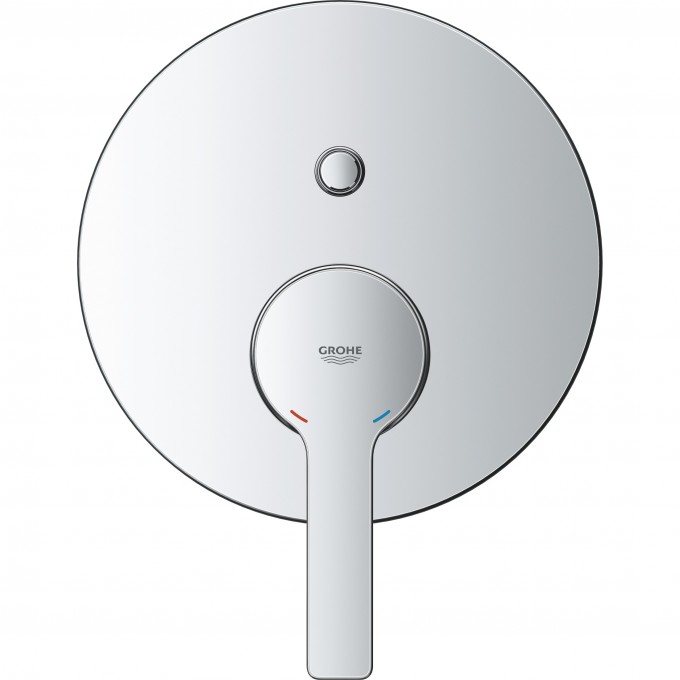 Смеситель однорычажный для ванны GROHE LINEARE NEW, круглая розетка, хром 24064001 Смеситель однорычажный для ванны GROHE LINEARE NEW, круглая розетка, хром 24064001