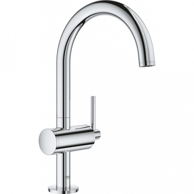 Смеситель однорычажный GROHE ATRIO NEW для раковины на 1 отверстие, хром 32042003 Смеситель однорычажный GROHE ATRIO NEW для раковины на 1 отверстие, хром 32042003