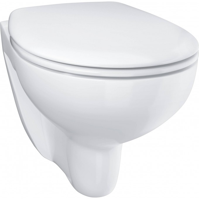 Унитаз безободковый GROHE BAU CERAMIC 39351000 Унитаз безободковый GROHE BAU CERAMIC 39351000