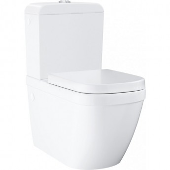 Унитаз-компакт безободковый GROHE EURO CERAMIC 39462000