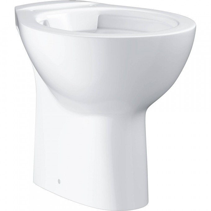Унитаз напольный безободковый GROHE BAU CERAMIC, выпуск в пол (без сиденья), альпин-белый () 39431000 Унитаз напольный безободковый GROHE BAU CERAMIC, выпуск в пол (без сиденья), альпин-белый () 39431000