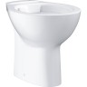 Унитаз напольный безободковый GROHE BAU CERAMIC, выпуск в пол (без сиденья), альпин-белый () 39431000