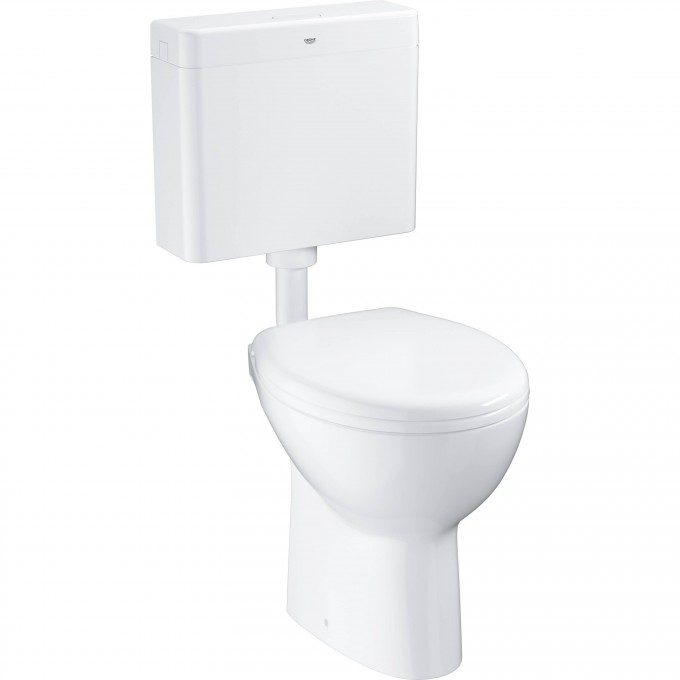 Унитаз напольный GROHE BAU CERAMIC, альпин-белый () 39560000 Унитаз напольный GROHE BAU CERAMIC, альпин-белый () 39560000
