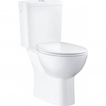 Унитаз напольный GROHE BAU CERAMIC с бачком и сиденьем, альпин-белый